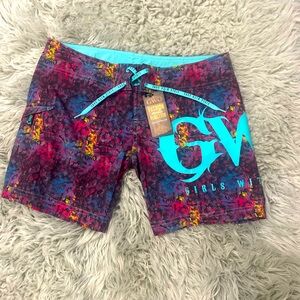 GIRLS WITH GUNS women shorts NWT